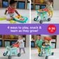 Fisher Price Laugh and Learn 4-In-1 Snack Cart Walker in Multicolor, , large