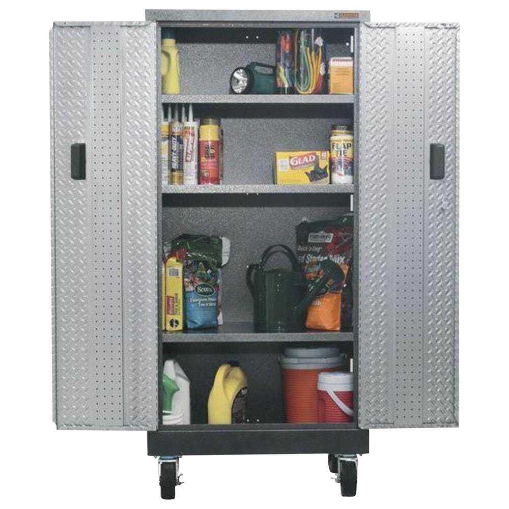 Gladiator Premier Pre-Assembled Tall Gearbox with Wheels in Silver Tread, , large