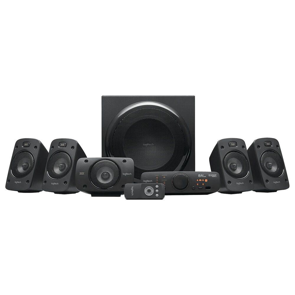 Logitech 5.1 Surround Sound Speakers System in Black, , large