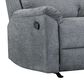 Peak Living Rocker Recliner in Slate, , large