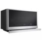 LG 2-Piece Kitchen Package with 6.3 Cu. Ft. Smart Slide-In Induction Range and 2.1 Cu. Ft. Smart Over-the-Range Microwave in Printproof Stainless Steel, , large