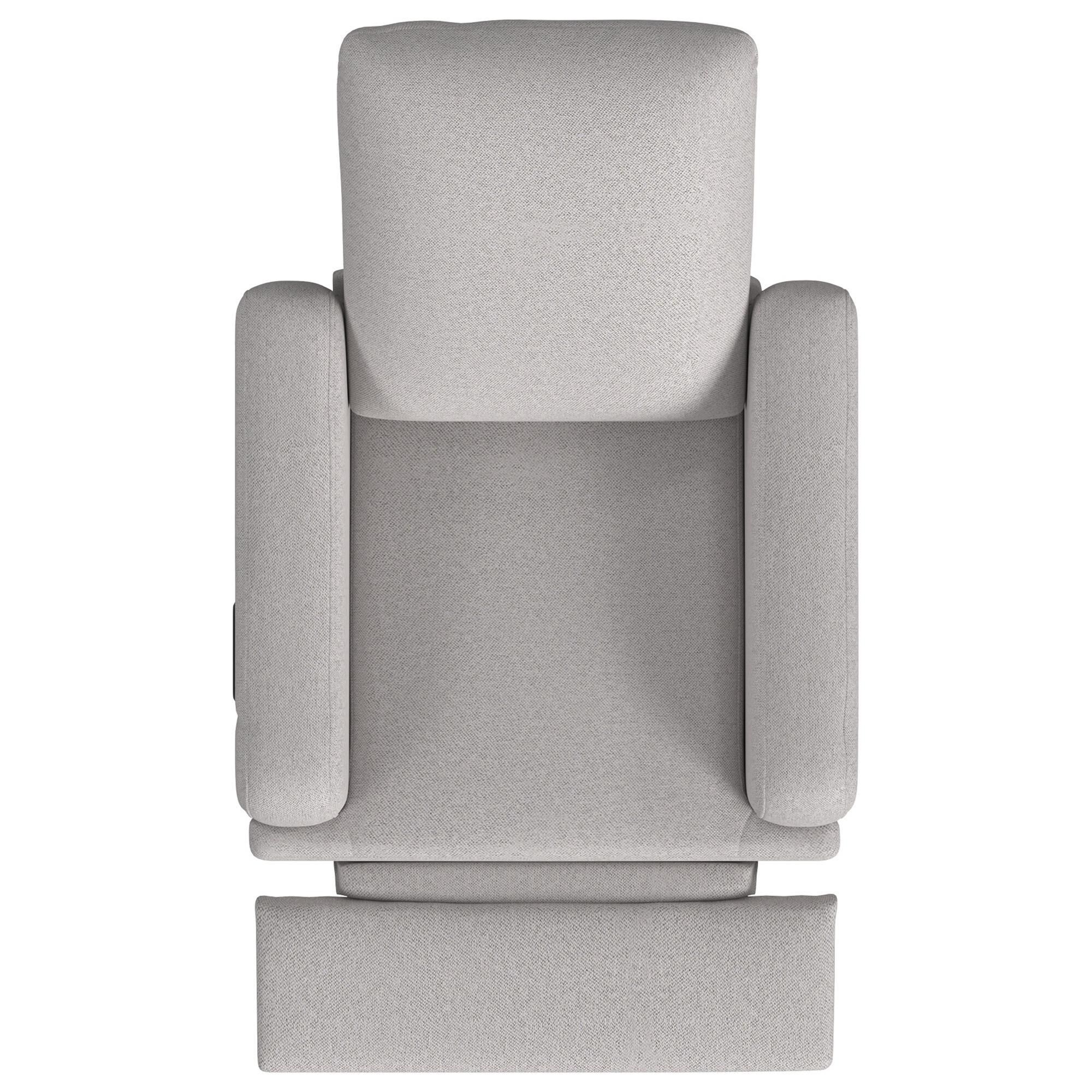 Eastern Shore Trey Power Nursery Glider Chair in Stormy Grey