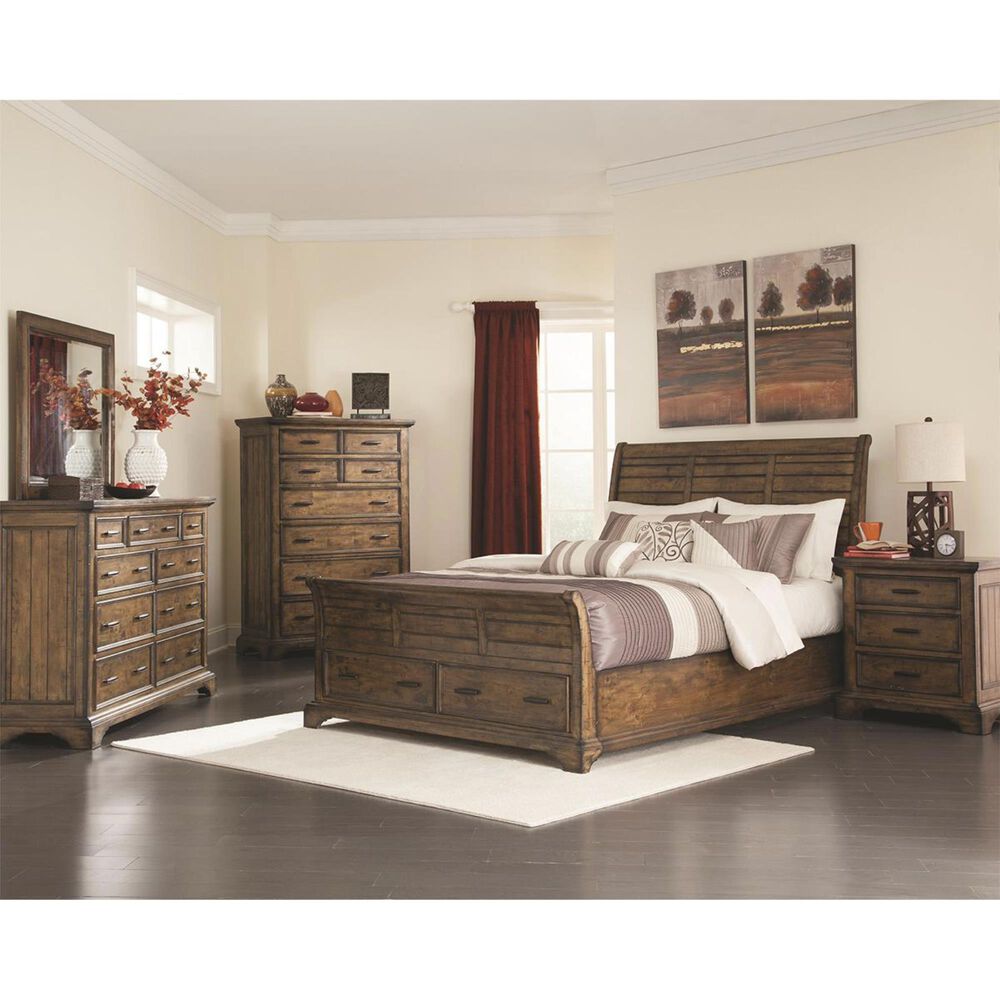 Pacific Landing Elk Grove 9 Drawer Dresser in Vintage Bourbon, , large