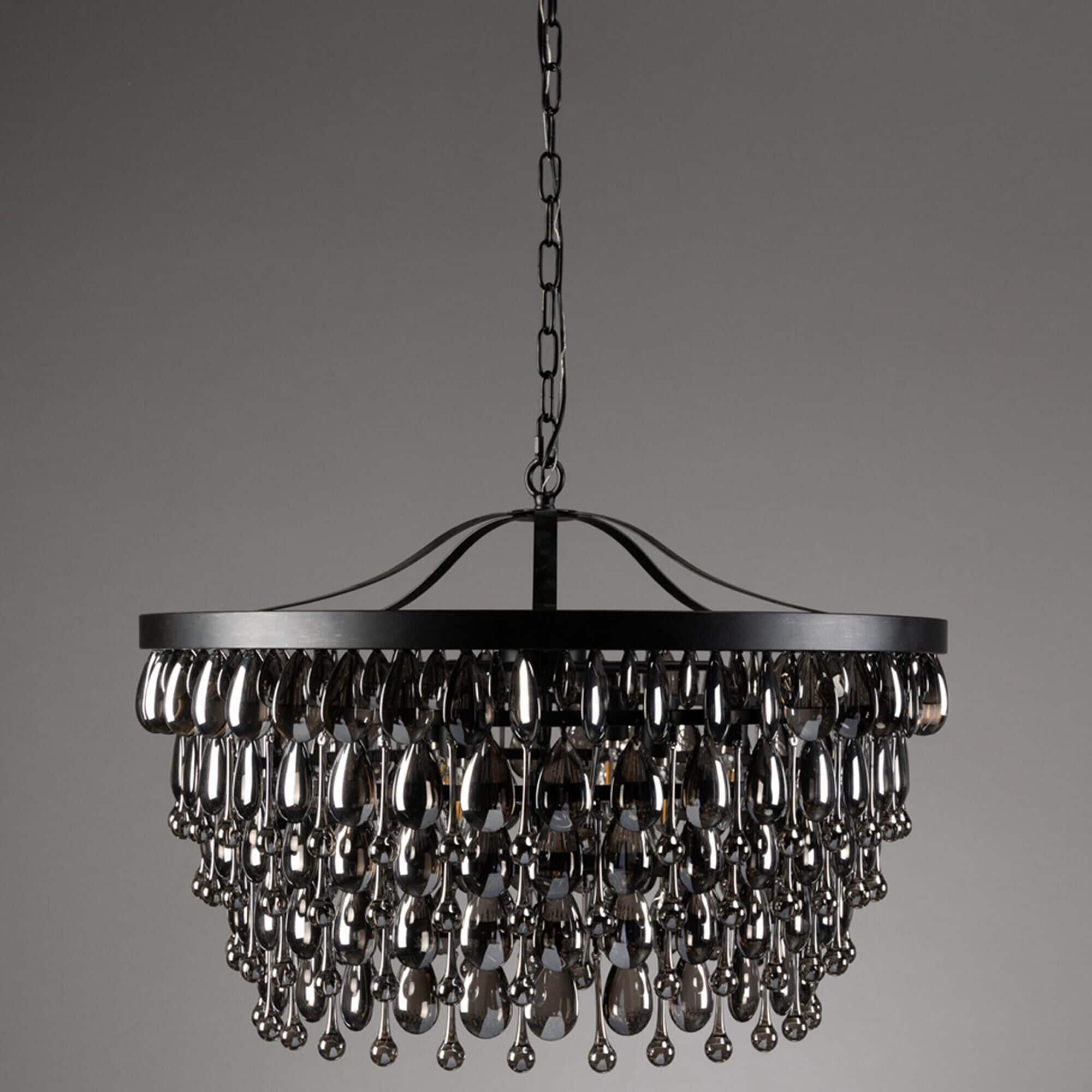 Grey chandelier cheap