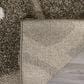 Safavieh Florida Shag SG459-7913 2"3" x 13" Smoke and Beige Runner, , large