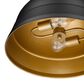 Golden Lighting Rebel 2-Light Pendant in Matte Black, , large