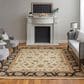 Feizy Wagner 8942F 8" x 10" Beige and Black Area Rug, , large