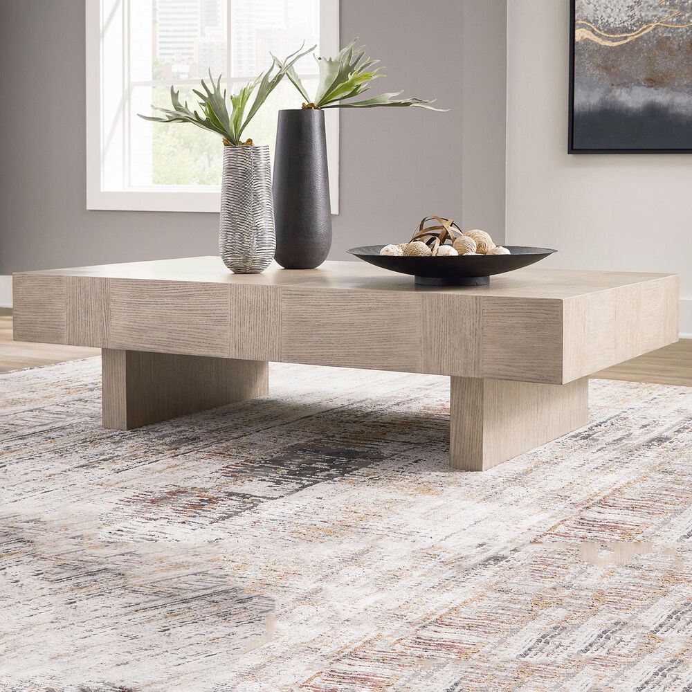 Ashley Jorlaina Coffee Table in Light Grayish Brown, , large