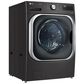 LG 5.2 Cu. Ft. Front Load Washer with Steam and TurboWash in Black Steel, , large
