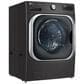 LG 5.2 Cu. Ft. Front Load Washer with Steam and TurboWash in Black Steel, , large