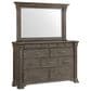 Mayberry Hill Kings Court 5 Piece King Storage Bedroom Set in Grey, , large