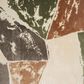 D.V.Kap Inc Terrain 24" Square Throw Pillow in Terracotta, Deep Greens and Neutral, , large