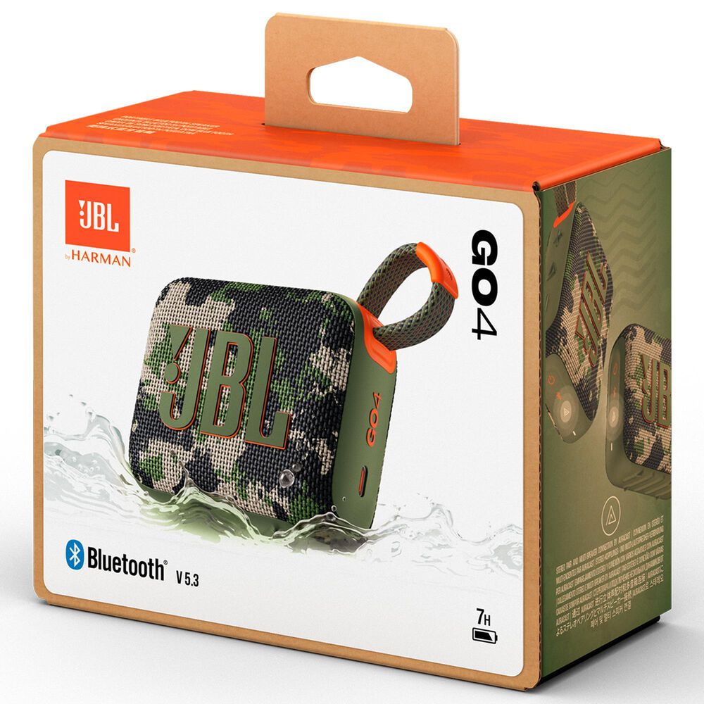 JBL Go 4 Portable Waterproof Bluetooth Speaker in Squad, , large