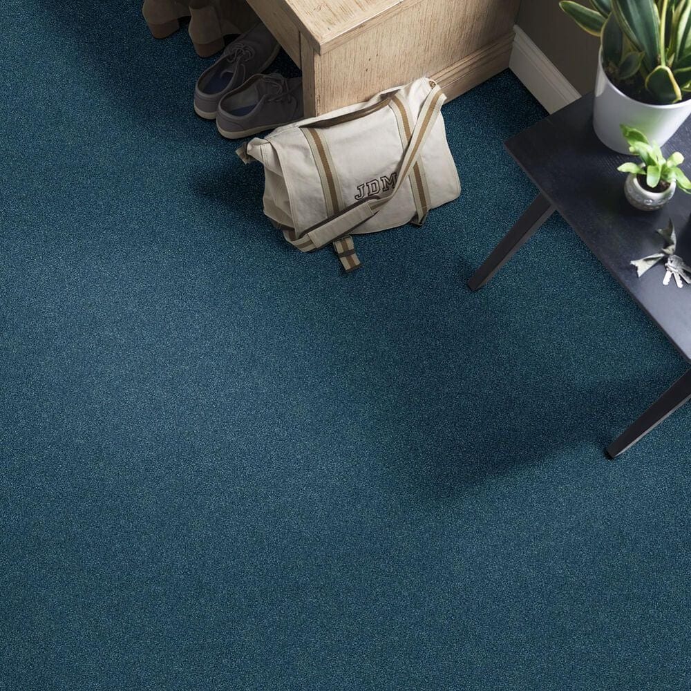 Shaw Find Your Comfort NS Blue Carpet in Twilight Golf, , large