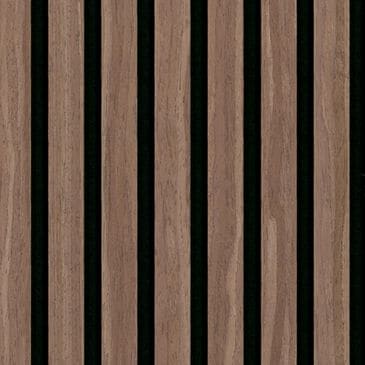 MS International Sonowood Sable 24" x 48" Acoustic Wood Slat Panels, , large