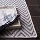 Safavieh Martha Stewart Cyprus 8" x 10" Blue and Creme Area Rug, , large
