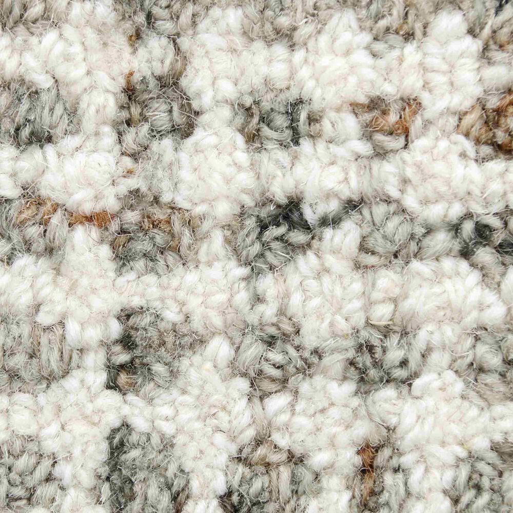 L&amp;R Resources Criss Cross 82378GRY Gray 6&#39; Round Area Rug, , large