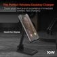 Hypercel Power Fold 10W Wireless Charging Stand in Black, , large
