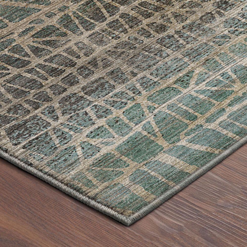 Dalyn Rug Company Nexus NX1 Teal 6'6" x 9'6" Area Rug, , large