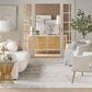 Nourison Glitz GLZ10 Cream and Grey 9" x 12" Area Rug, , large