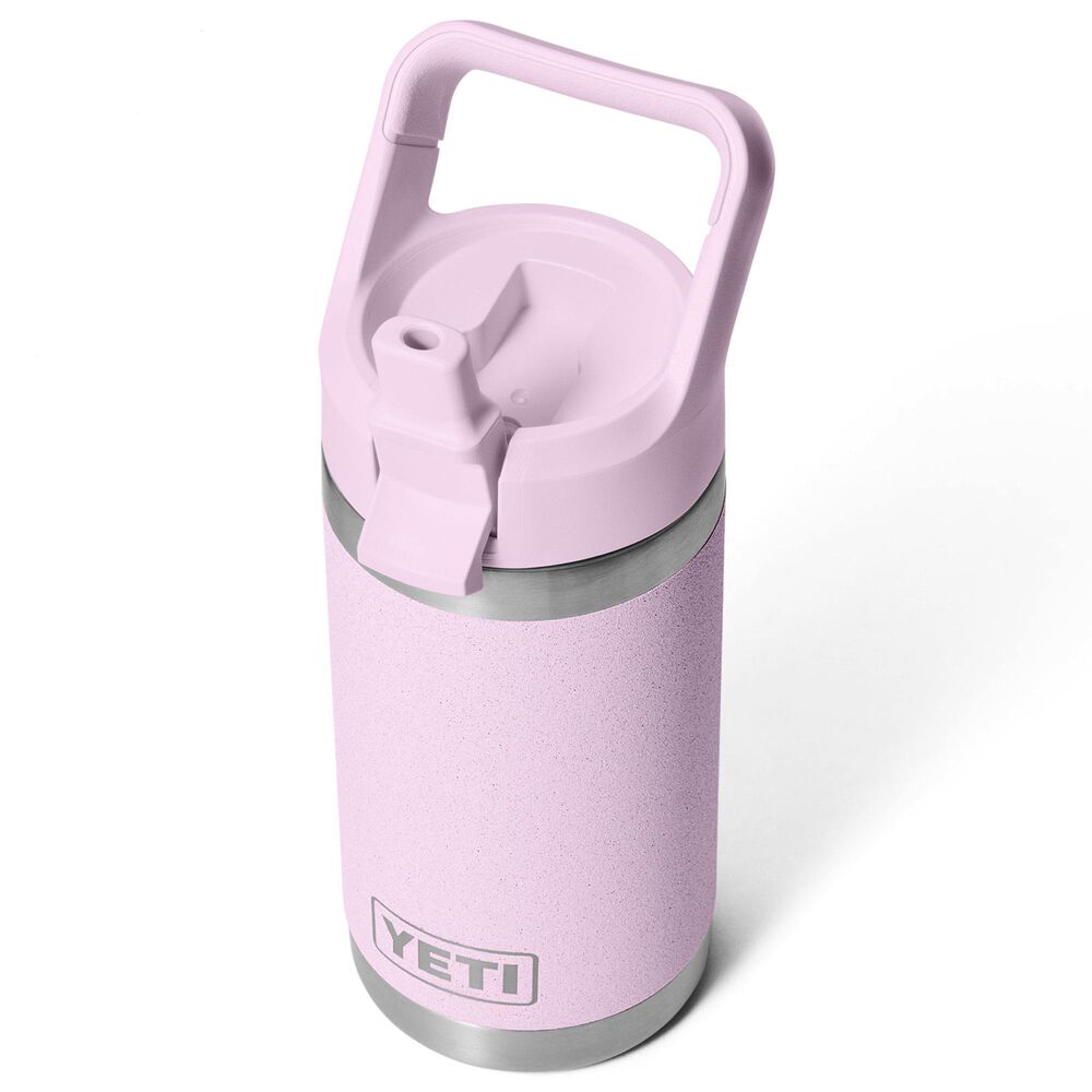 YETI Rambler Jr 12 Oz Kids Water Bottle with Straw Cap in Cherry Blossom, , large