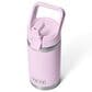 YETI Rambler Jr 12 Oz Kids Water Bottle with Straw Cap in Cherry Blossom, , large
