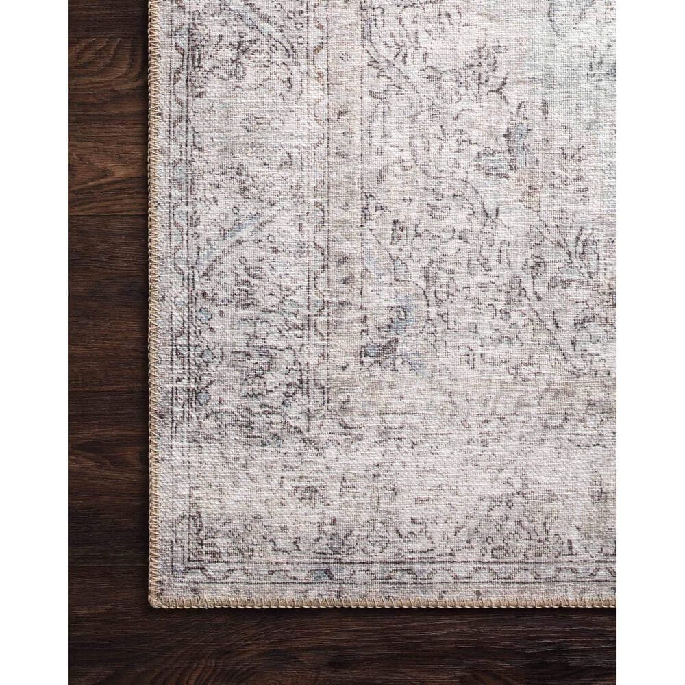 Loloi Loren LQ-04 2&#39;3&quot; x 3&#39;9&quot; Silver and Slate Area Rug, , large