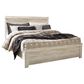 Ashley Bellaby King Panel Bed in Whitewash, , large