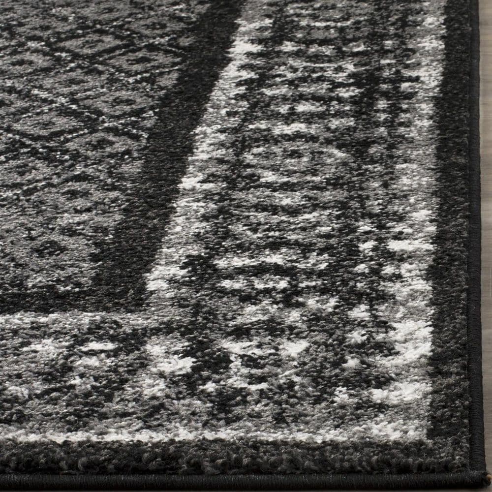 Safavieh Adirondack ADR110A-3 3&#39; x 5&#39; Black/Silver Area Rug, , large