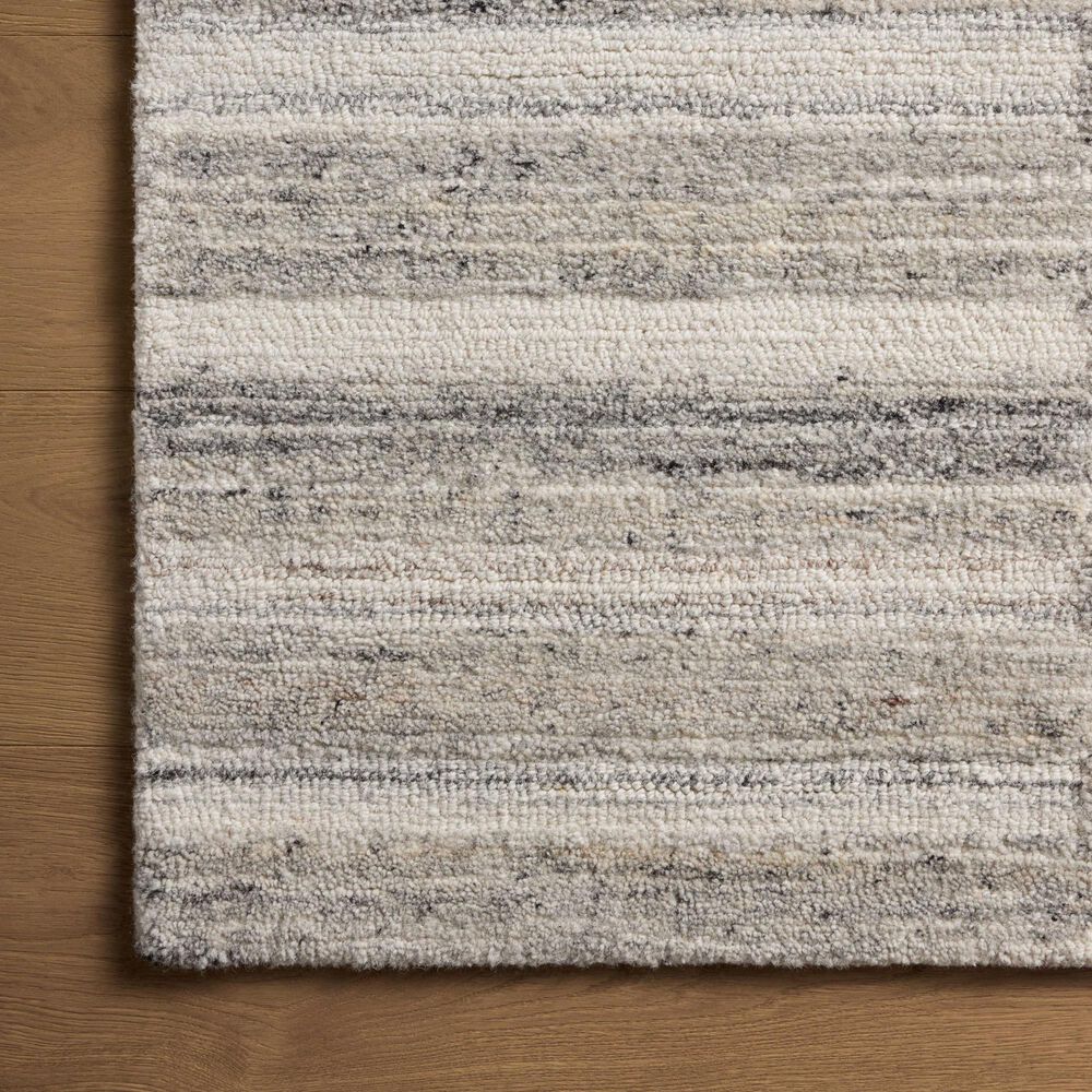 Loloi Rae Stone and Ivory 2&#39;6&quot; x 9&#39;9&quot; Runner, , large