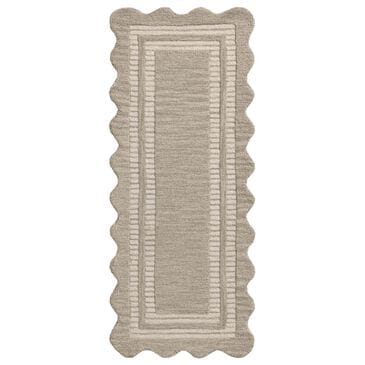 Loloi II Scottie 2"6" x 7"6" Fog and Ivory Runner, , large