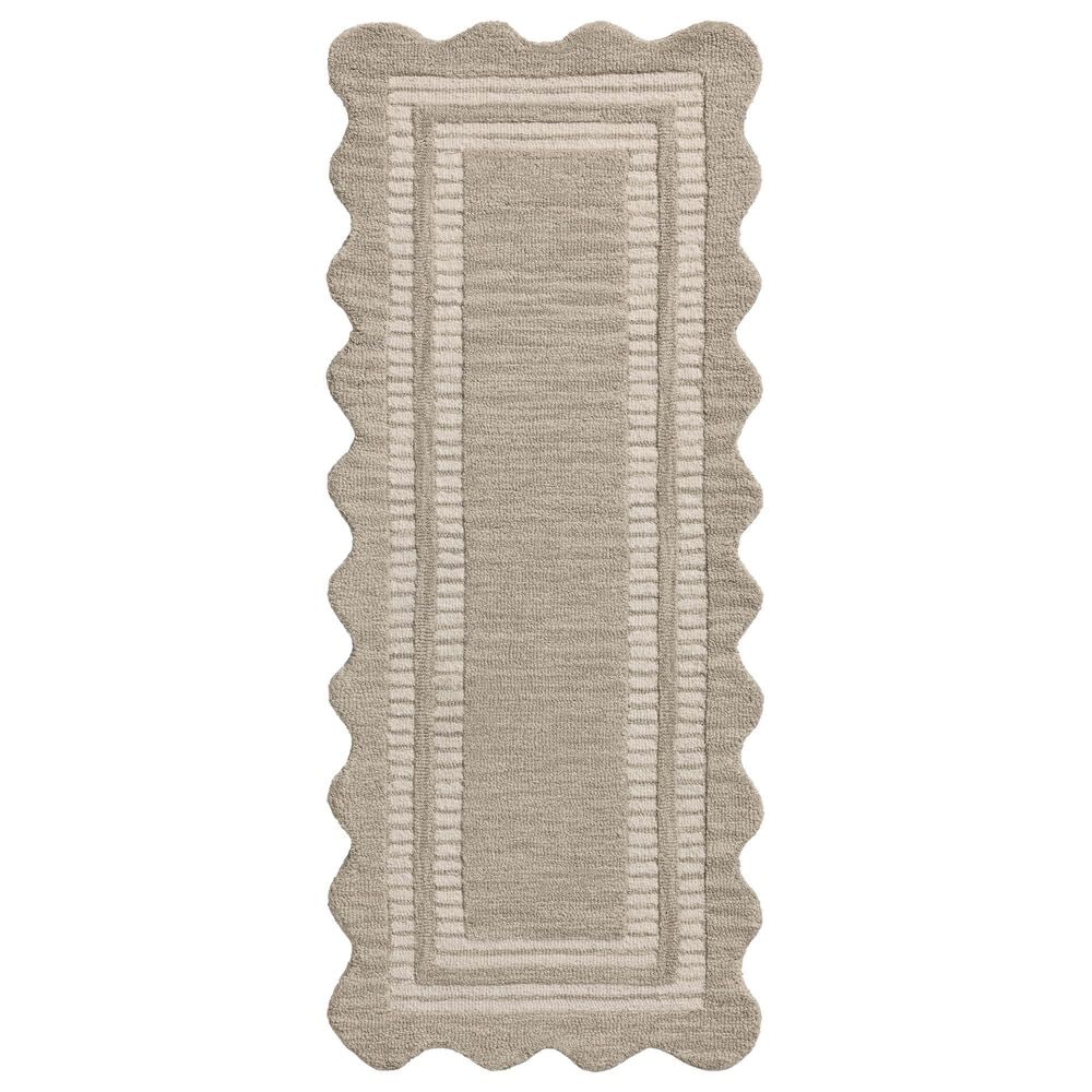 Loloi II Scottie 2"6" x 7"6" Fog and Ivory Runner, , large