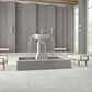 Marazzi Marble Obsession  8" x 8" Hexagon Porcelain Tile in Grigio, , large