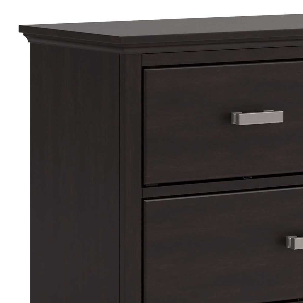Ashley Covetown 4-Piece Full Bedroom Set in Dark Brown, , large
