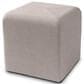 Jaxx Monroe Small Ottoman in Shark Grey, , large