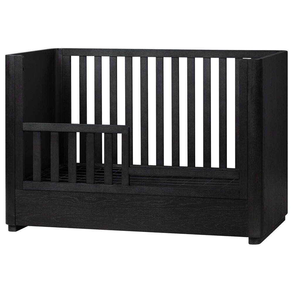 Eastern Shore Modena 3-in-1 Classic Crib with Toddler Rail in Midnight Blue, , large