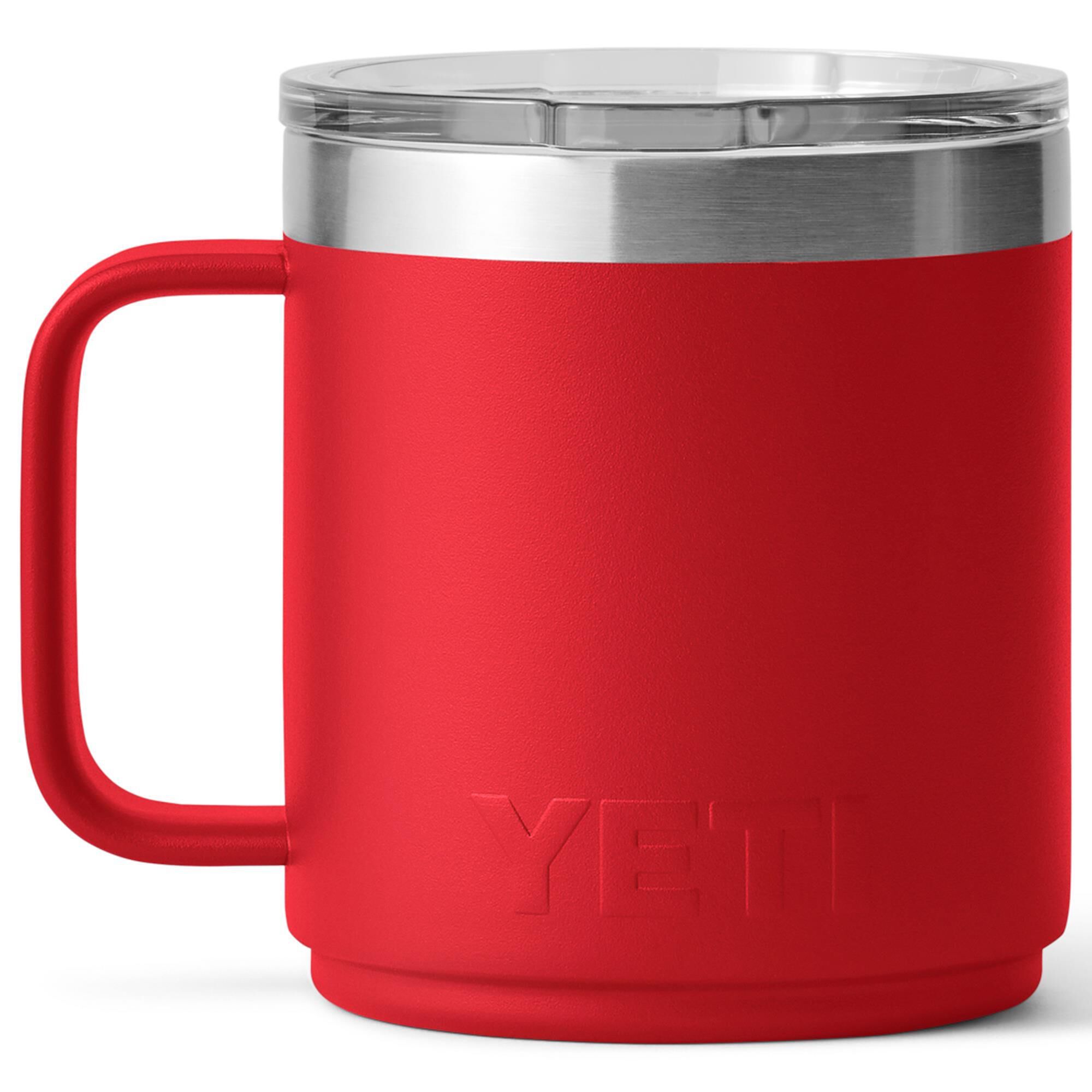 YETI Rambler 10 Oz CL Mug with MagSlider Lid in Rescue Red