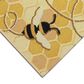 Trans-Ocean Import Liora Manne Esencia Bee Honey 2" x 2"10" Indoor/Outdoor Area Rug, , large