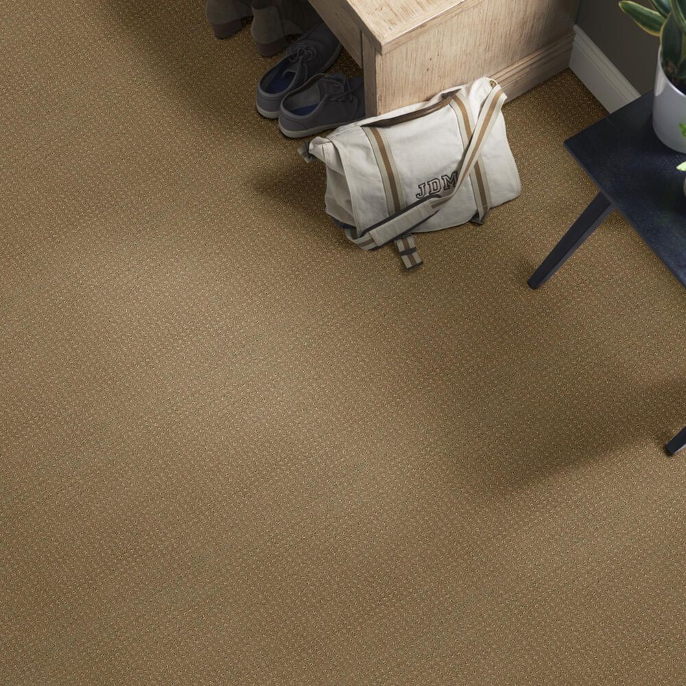 Shaw Detailed Elegance Patterned Carpet in Cappuccino, , large