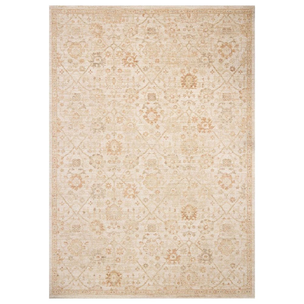 Chris Loves Julia x Loloi Palma Natural and Spice 2"3" x 3"10" Area Rug, , large