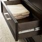 Ashley Neymorton 4-Piece Queen Bedroom Set in Dark Grayish Brown, , large
