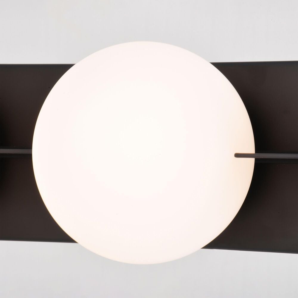 Vaxcel Parkview 3-Light Bathroom Vanity in Matte Black, , large
