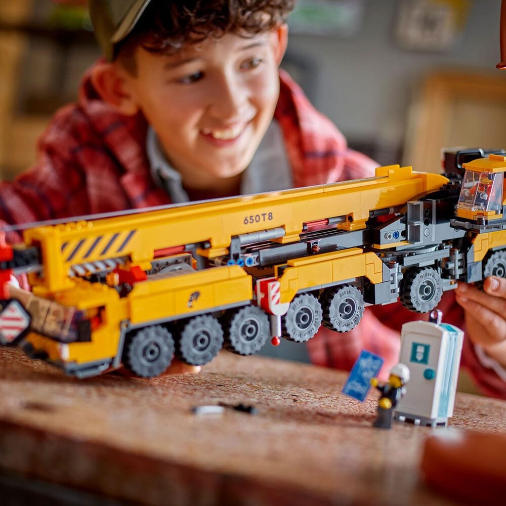 LEGO Yellow Mobile Construction Crane, , large