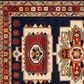 Oriental Weavers Lilihan Oriental 090B6 9"10" x 12"10" Blue Area Rug, , large