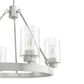 Hunter Hartland 6-Light Chandelier in Brushed Nickel, , large