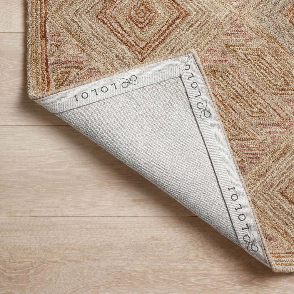 Loloi II Varena 2&#39;3&quot; x 3&#39;9&quot; Berry and Multi Area Rug, , large