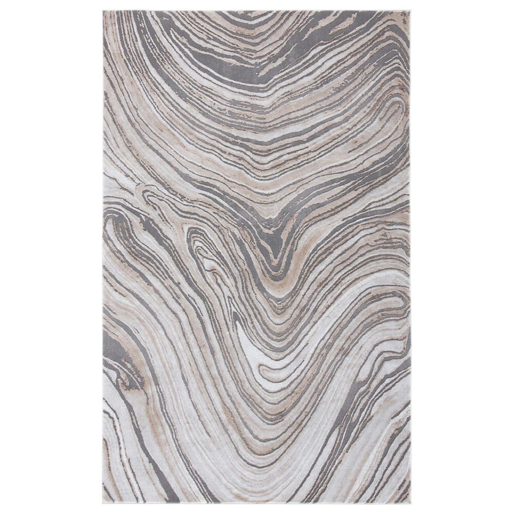 Safavieh Craft CFT846D 5"3" x 7"6" Gold and Grey Area Rug, , large