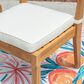 Linon Home Decor Carenen Patio Side Chair with Antique White Cushion in Natural (Set of 2), , large