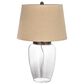 Creative Coop Fillable Glass Table Lamp in Clear, , large