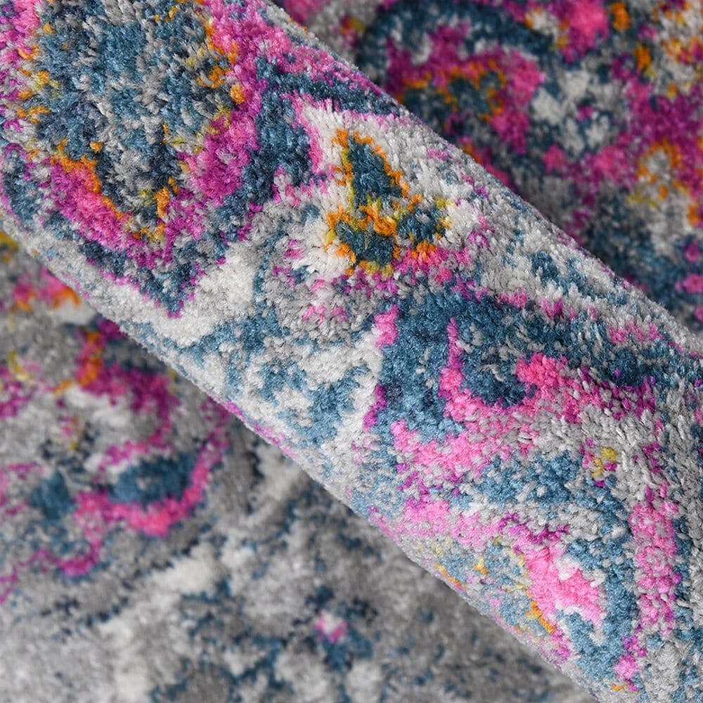 Amer Rugs Montana 5&#39;3&quot; x 7&#39;6&quot; Pink Area Rug, , large
